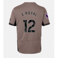 Camisa de Futebol Tottenham Hotspur Emerson Royal #12 Equipamento Alternativo 2023-24 Manga Curta